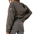 FENTOTAN Custom100% Cotton 340 Gsm Hoodie Jacket Acid Wash Distressed Oversized Zip up Crop Top Hoodies Women