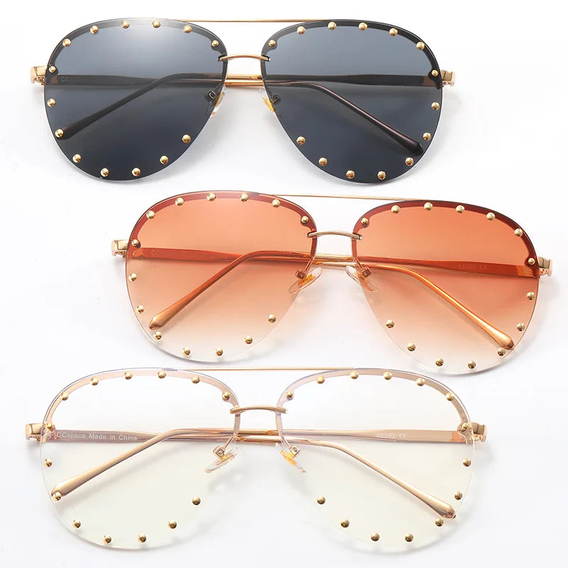 Sunray OEM New Hot Sale Men and Women Fashion Punk Style Sunglasses UV400 Outdoor Travel Custom Logo Sun Glasses