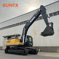 RUNTX Large Wheel Excavator 21ton Excavators Heavy Machinery Construction Equipments for Sale