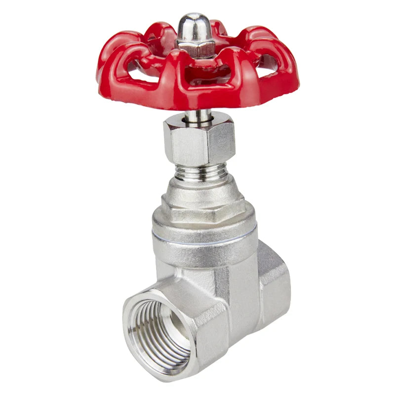 TMOK Yuhuan Factory DN25 1" INCH Gate Valve for Water Stainless Steel 304 Manual Rotary Sluice Valve with Wheel Handle