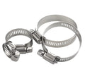 11-25mm 40-46mm Non-perforated Stainless Steel Hose Clamps