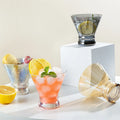 240ml Best Selling Factory Custom Colored Home Creative Drinking Glassware Handmade Party Dessert Cups