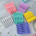 Custom Logo Plastic Hairdressing Crocodile Hair Clamps Grip Hair Styling Clips Women Styling Sectioning Alligator Hair Tools