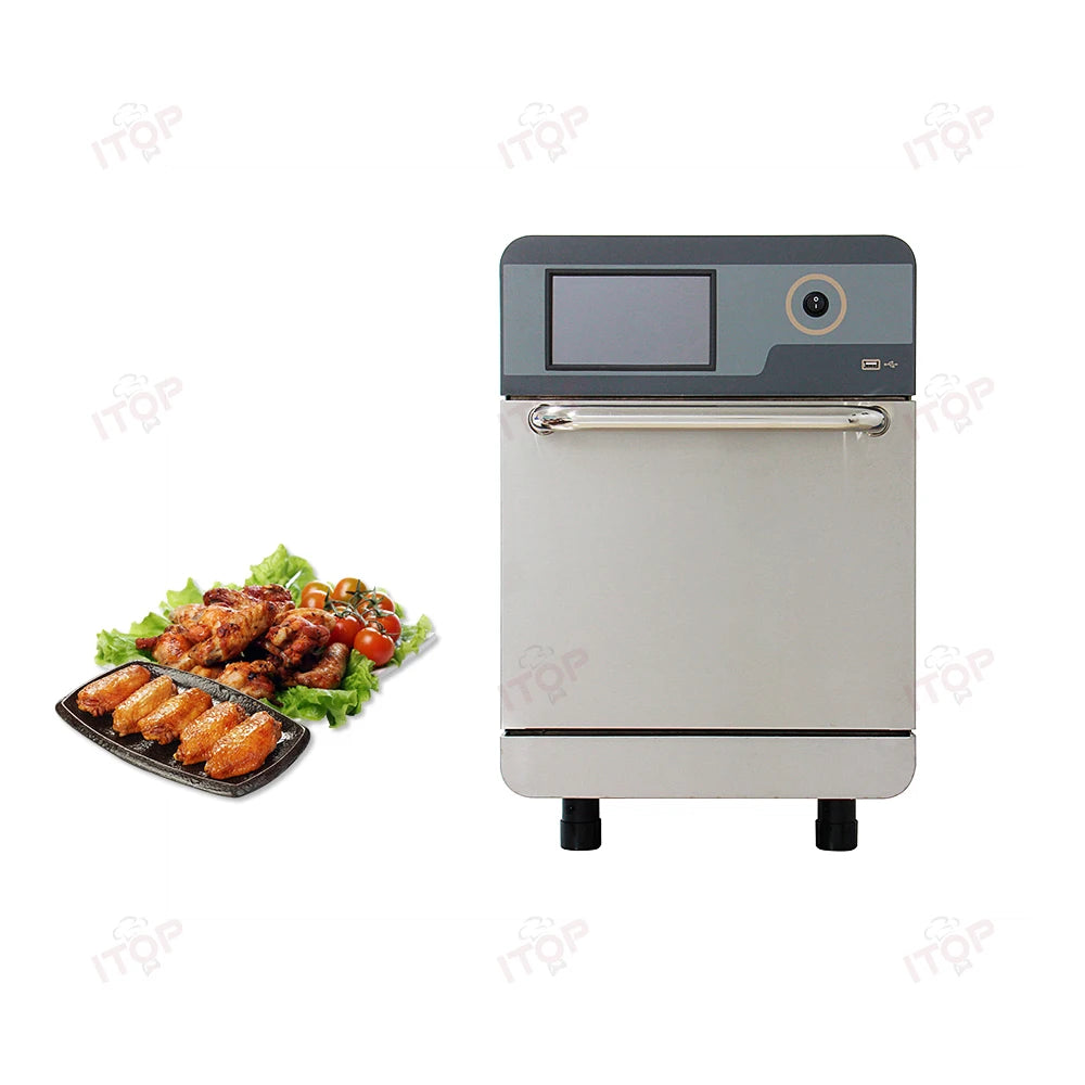 Desktop High Speed Oven Commercial Countertop Oven Microwave Convection Oven for Sale Turbochef Merrychef
