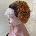 Wholesale Brazilian Short Pixie Cut Human Hair Wigs for Black WomensCheap Glueless Lace Frontal Pixie Cut Human Hair Wigs