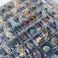 Wholesale Natural Crystal Gemstone Mineral Rock Crystal Mineral Specimen With Acrylic Packing Gift Box