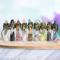 Tumble Chip Crystal Reiki Wicca Stones Kit Healing Tree Crystal Wishing Bottle Magic Bottle
