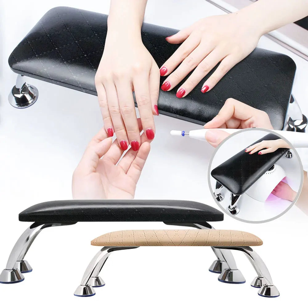 Salon Manicure Holder Cushion Stand Soft PU Leather Pillow Nail Arm Rest for Nails With Wholesale Price