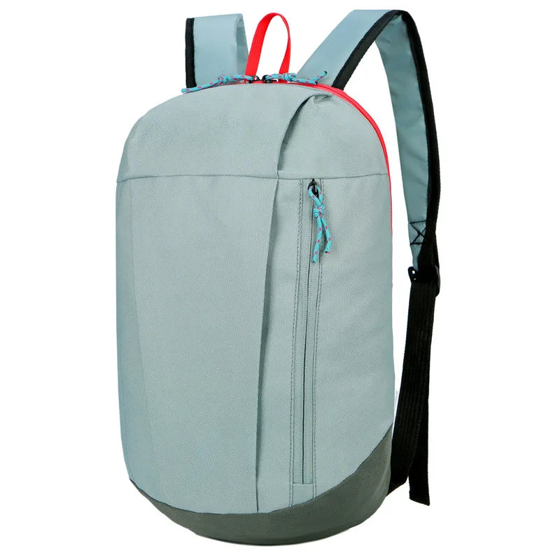 New 10L Outdoor Sports Light Weight Waterproof Backpack Travel Hiking Bag Zipper Adjustable Belt Camping Knapsack Men Women