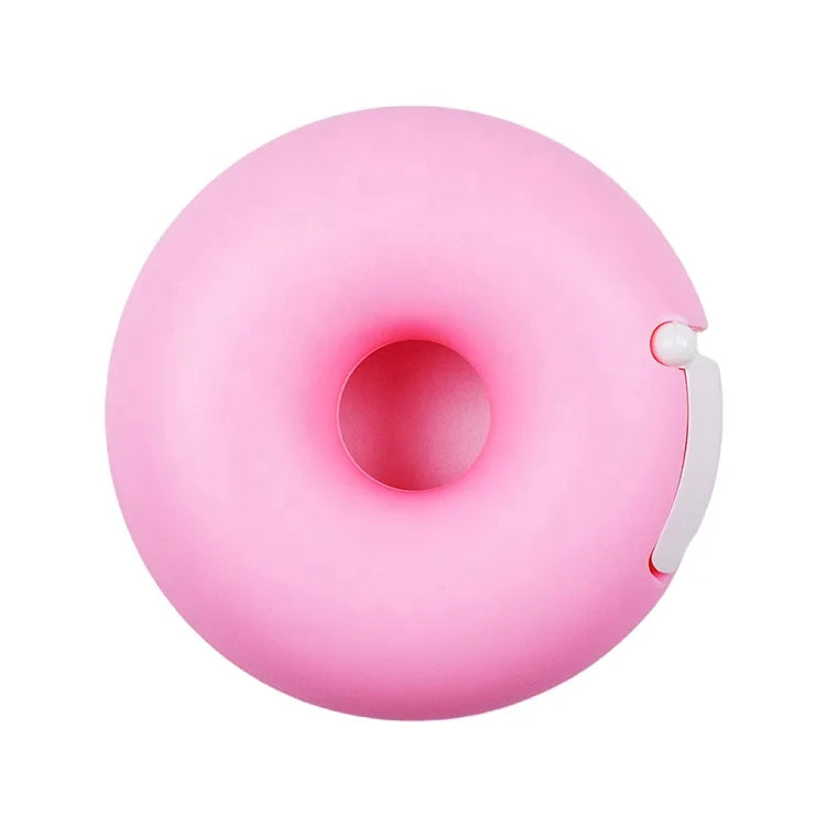 Cute pink Heart Shape Donut Eyelash Extension Tape Dispenser Lash Tape Cutter