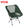 WOQI Factory Direct Sales Wholesale Camping Outdoor Folding Garden Chair Adult Moon Chair