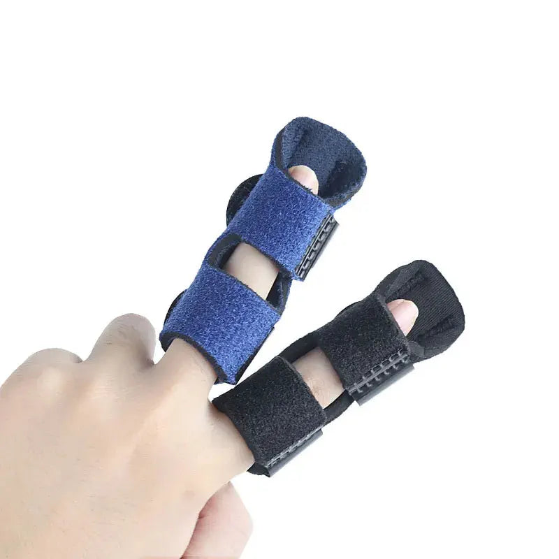 Pain Relief Self-Adhesive Adjustable Finger Fixing Splint Straighten Brace for Sprain Dislocation Fracture Support