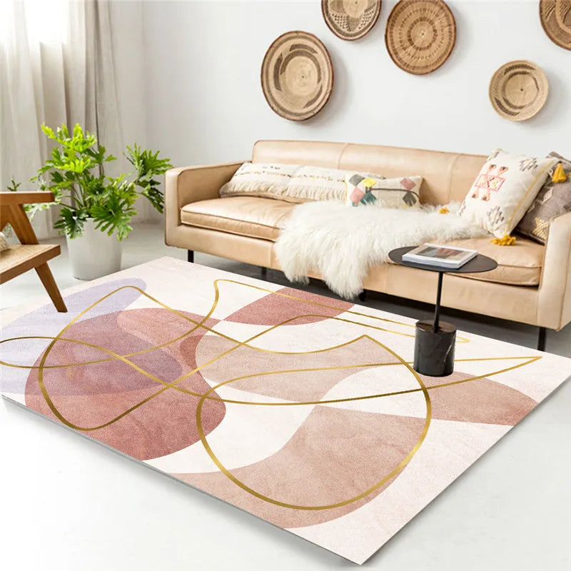 New Customized Living Room Center Babycare Room Flower China Hallway Pattern Upscale  Fluffy Pattern Colored Popular Carpets Rug