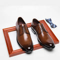 New Style Dropshipping Wholesale Genuine Leather Office Dress Oxfords Business Shoes Men