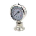 Stainless Steel Clamp Type Diaphragm Pressure Gauge for Sanitary Industry
