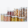 Wholesale Discount PET Plastic Jars for Food Packaging with Plastic Screw Top Lids Custom Colors & OEM/ODM Service