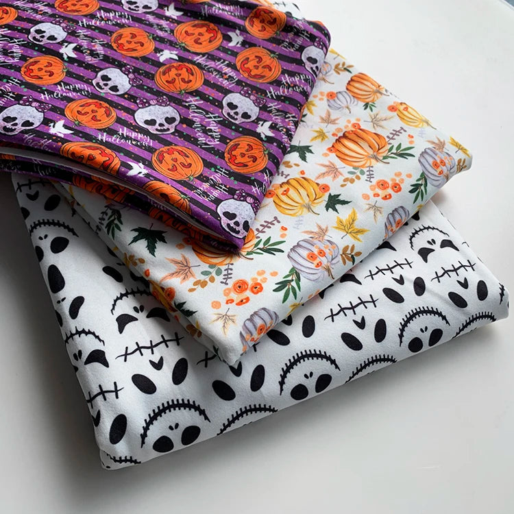 White Color DBP Double Brushed Polyester Fabric Digital Print Recycled Dty Brush Jersey Spandex Fabric for Garments
