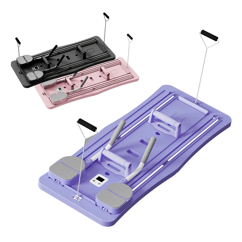 Multifunctional Abdominal Pilates Board Foldable Fitness Board Multi-Purpose Gym Accessories Training Push up Board