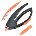 2022 New Design Space Saving Kitchen Gadgets 3 in 1 Multi Function Garlic Press and Peeler