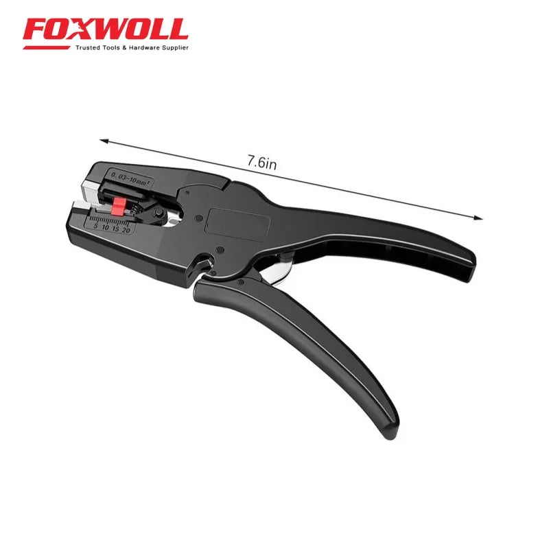 Small Wire Stripping Tool with Self-Adjusting Jaws Automatic Wire Stripper