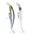 For HONOREAL 80mm 8g UV Luminous Effect Jerkbait Artificial Hard Plastic Long Casting Sinking Minnow Lure for Sea Bass Rivers