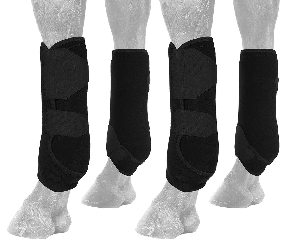 Horse Riding Boot Tendon Calf Guard Nylon Horse Leg Protectors Sleeve Breathable and Adjustable Horse Harness