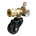 Pressure Washer Undercarriage Cleaner Angle Wheel 4000psi Power Washer Accessories MegaBDM