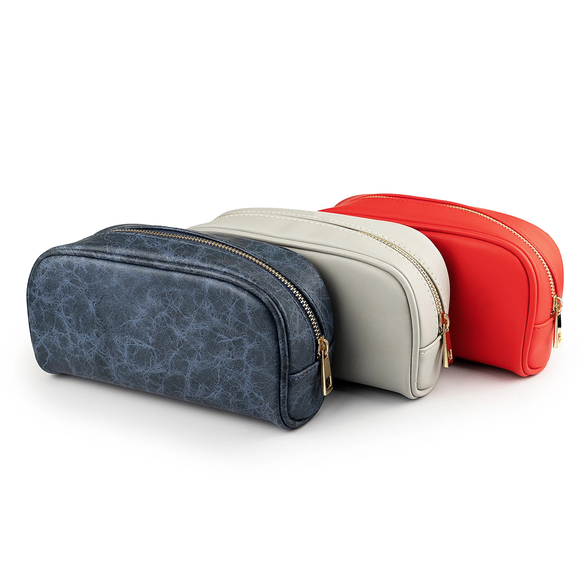 Best Selling Customizable PU Makeup Pouch with Zipper Fashion Cosmetic Bags & Cases Made in China