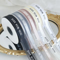 2.5cm High-quality Satin and Silk Ribbon Flower Packaging Ribbon for Packing Gift Cake