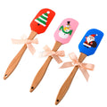 Christmas Cheese Spreader Butter Spreader Icing Cake Baking Spatula for Cooking Baking Mixing