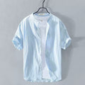 Liu Ming Oem Trending Products New Arrivals Summer Men Casual Short Sleeve Blouse Plus Size T Shirt