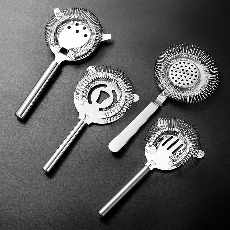 Wholesale Stainless Steel Ice Filter Bartender Ice Separator Bar Tool Strainer