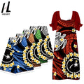 Hawaii Custom Digital Printed Free Sample 100% Polyester Fabric with Low Price Polynesian Fabric