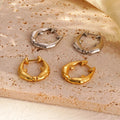 Ocean Style Geometric Retro 18K Gold Plated Stainless Steel Pisces Earrings for Women Dolphin Beach Summer Jewelry Party Gifts