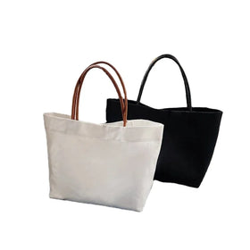Custom Printed Recycle Plain Organic Cotton Canvas Tote Bag Bulk Large Reusable Shopping Bag With Logo