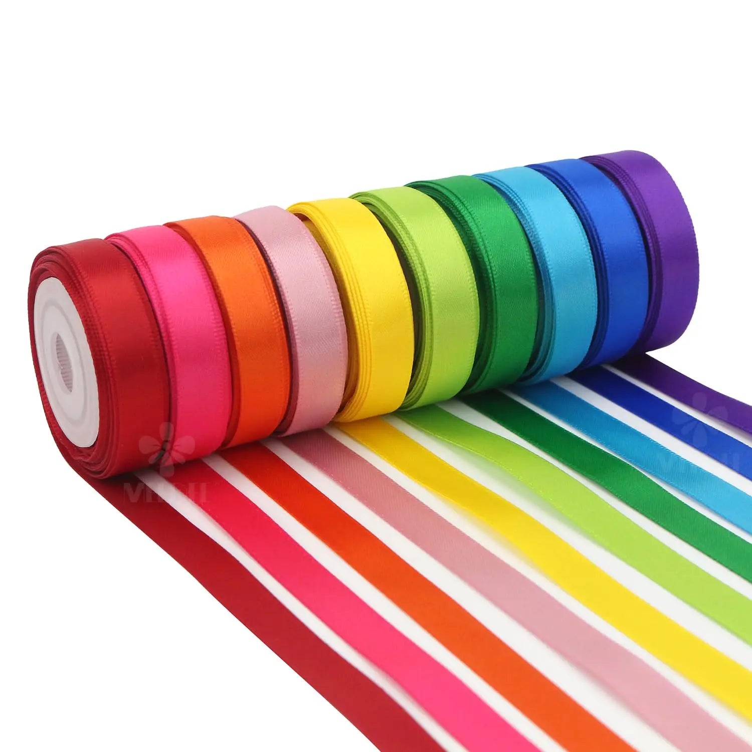 22mm 25mm 38mm 75mm 100mm Satin Brand Roll Color Printed Grosgrain Designer Logo Custom Wedding Gift Wrapping Ribbon for Packing