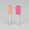 Lady Plastic Liquid Lipstick Lip Gloss Packaging Cute Heart Shape Containers in Stock Pink Cosmetic
