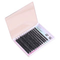 Beauty Individual Full Strip Eyelash Lash Extensions c d Curl Segment Pre-cut Extension Kit Eyelashes