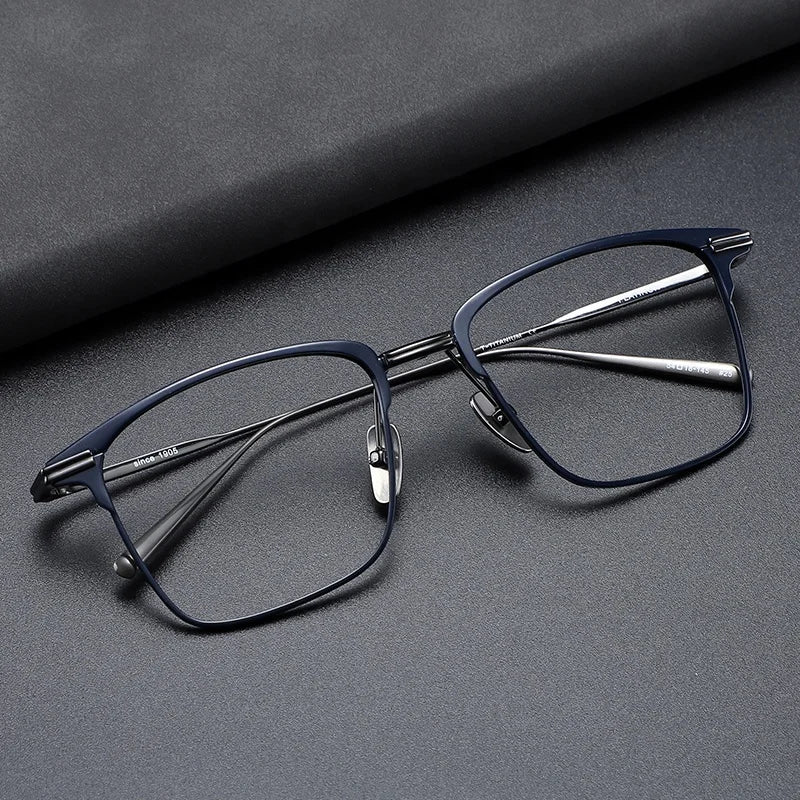 FLATIRON+ New Optical Glasses Women Mens Pure Titanium Light Glasses Frame Support Eyewear Frame Lenses Fashion  Frame