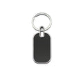 2023 Wholesale Customized Sublimation Blanks Keychain Luggage Tags Advertising Promotional Hotel Laser logo Metal Keychain