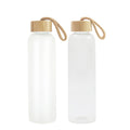 New Style 500ml Sublimation Glass Cup With Bamboo Lid and Tea Tumbler Water Bottle With Strainer