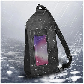 New Design Crossbody Shoulder Pack Waterproof Phone Bag for Outdoor Cycling Sport Tsanzy Brand Unisex Letterpress Printed