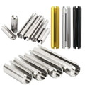 Wholesale 304 316 Stainless Steel Slotted Split Pin Spring Loaded Hollow Dowel Lock Pin