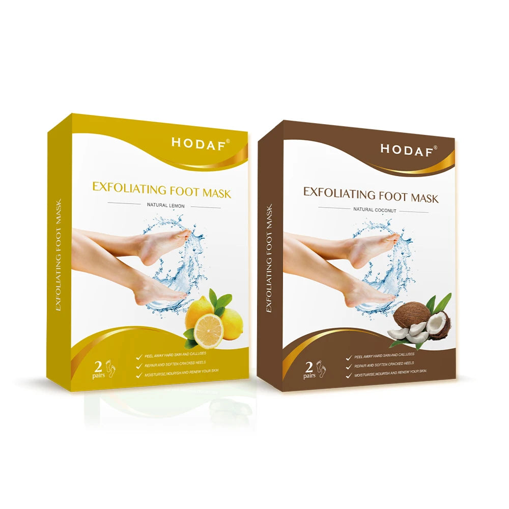 HODAF Foot Peel Exfoliating Mask Remove Dead Skin Exfoliating Skin Nourishing Peel Foot Mask