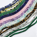 Natural Crystal Sodalite Lapis 8mm Round Bead Amazonite Stone Gemstone Loose Strand 16'' Energy Healing Beads for Jewelry Making