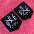 Personalized Design Embossed Embroidery Patch for Hatiron on Backing Sleeve Embroidery Badge for Trousers