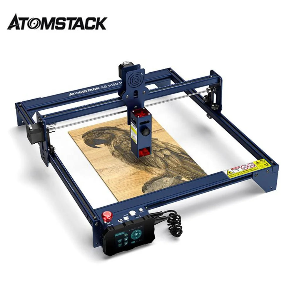 ATOMSTACK A5 M50 PRO Engraving  DIY Laser Marking Metal Jewelry Wood Offline Portable Laser Cutting Machine for Steel Metal
