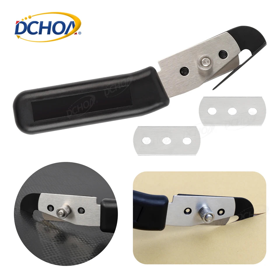 DCHOA Industrial Stainless Steel Vinyl Cutter DIY Window Glass Film Tint Tools Customizable Car Wrap Vinyl Wrapping Cutting OEM