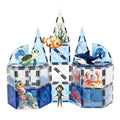 OEM & ODM 42pcs Factory Educational Plastic Magnetic Building Blocks Sea Animals Construction Set for Kids Magnetic Tiles Set