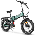 Electric City Bike aluminum alloy Frame 7 Speed Fat Tire Electric folding bicycle 48V 15AH 60-80km Range Adults Cost-Effective